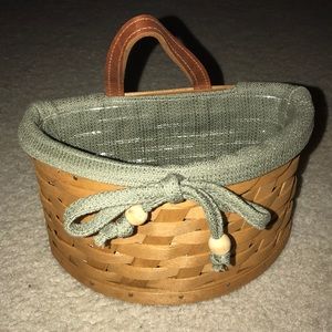 Collectible longaberger basket